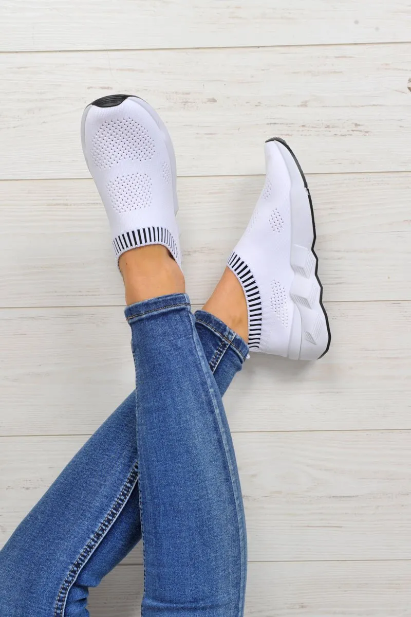 White Sock All-in-one Kannon Runner Knowledgeable staff - Trainers