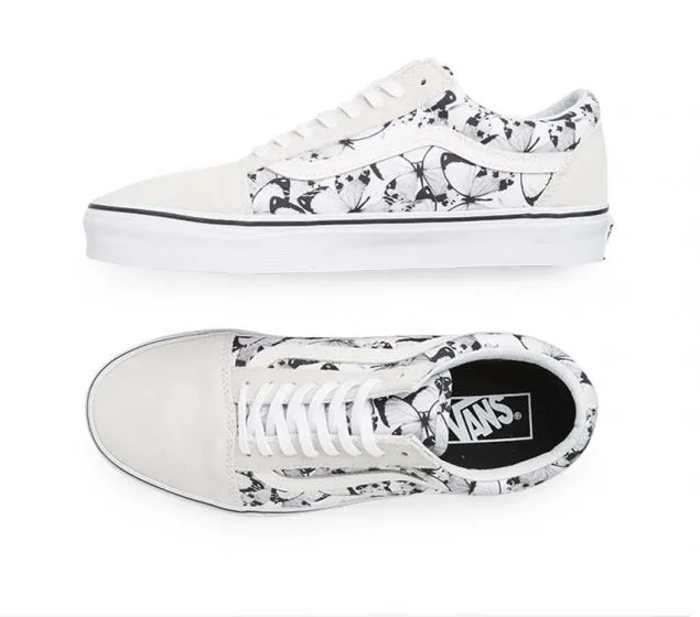 WHITE Verified TRUE | SKOOL OLD (BUTTERFLY) VANS Fully integrated BLACK |