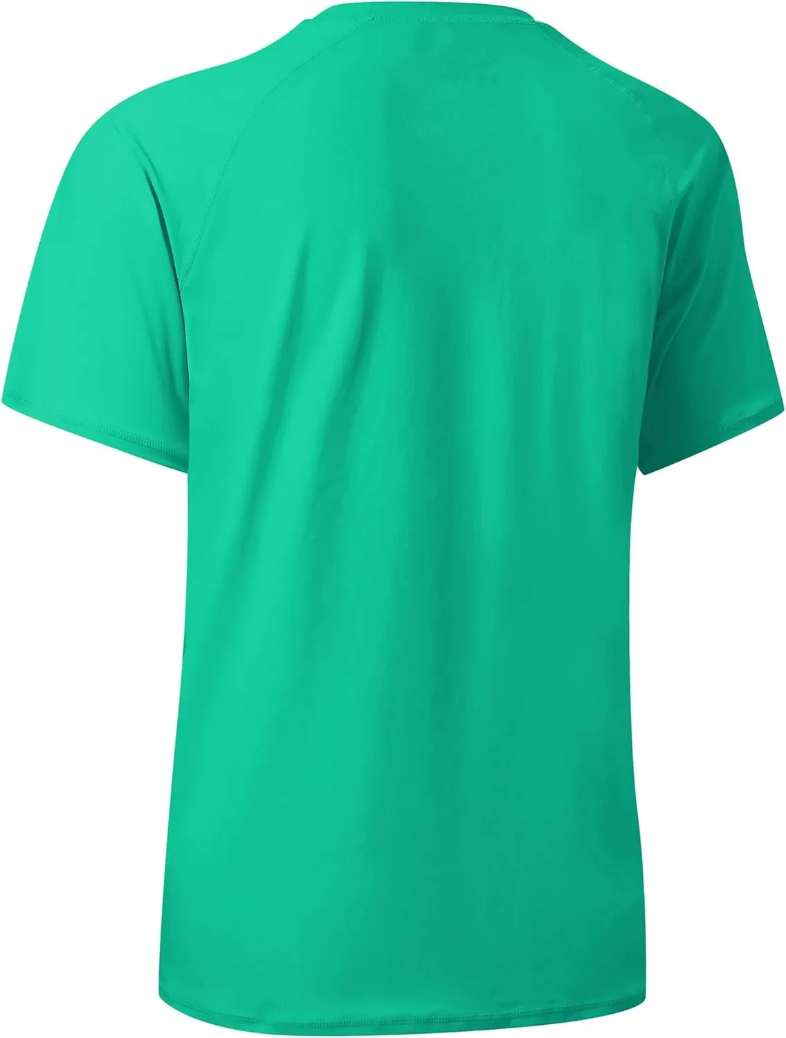 Willit Men's UPF 50  Rashguard Swim Shirt Short Sleeve SPF Sun Protection Quick Dry Water Beach Shirts Fishing Surf Shirt