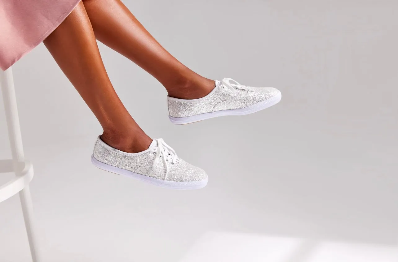 Women's Champion Glitter Cel White