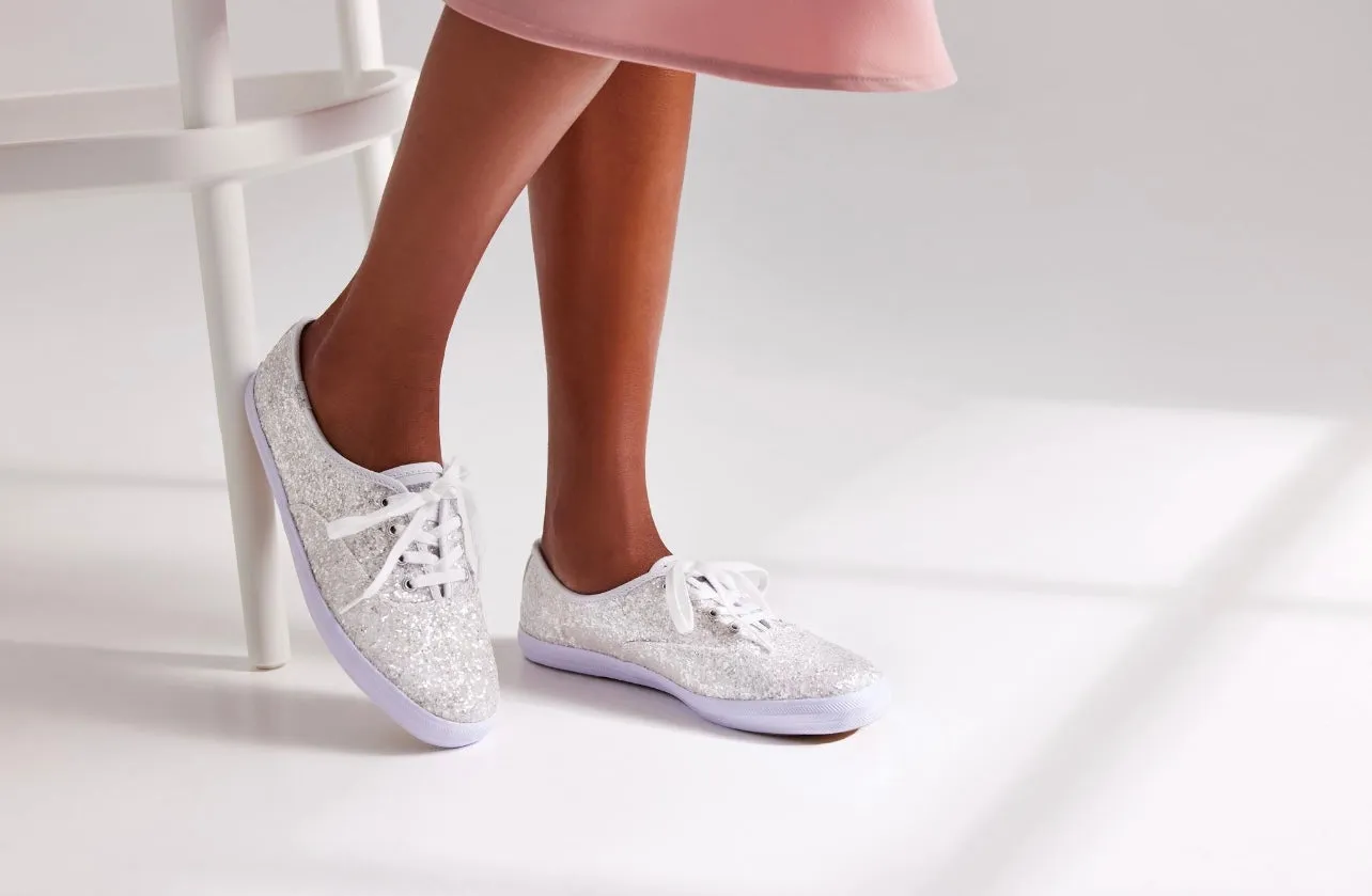Women's Champion Glitter Cel White