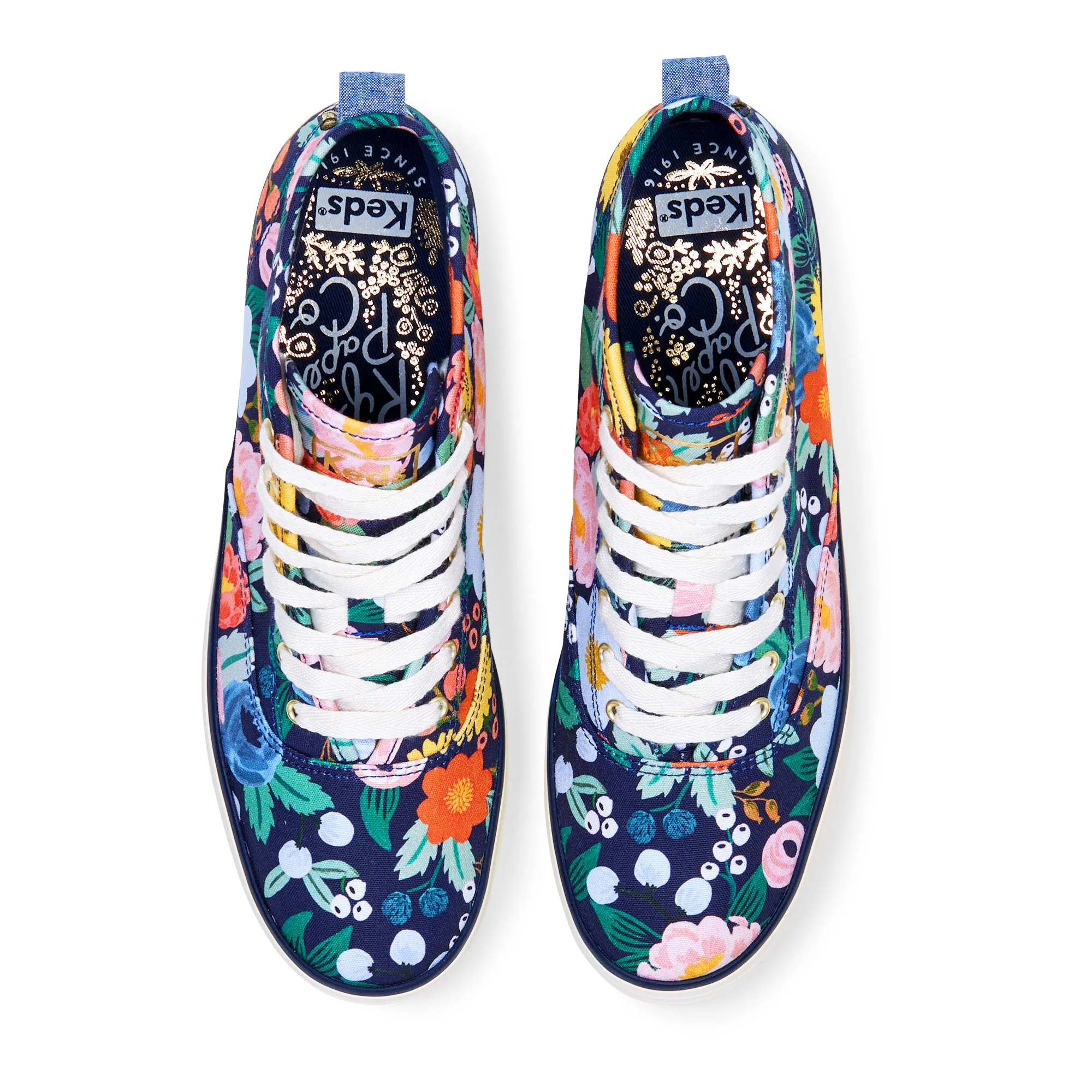 Women's Keds X Rifle Paper Co. The Platform Mid Vintage Blossom