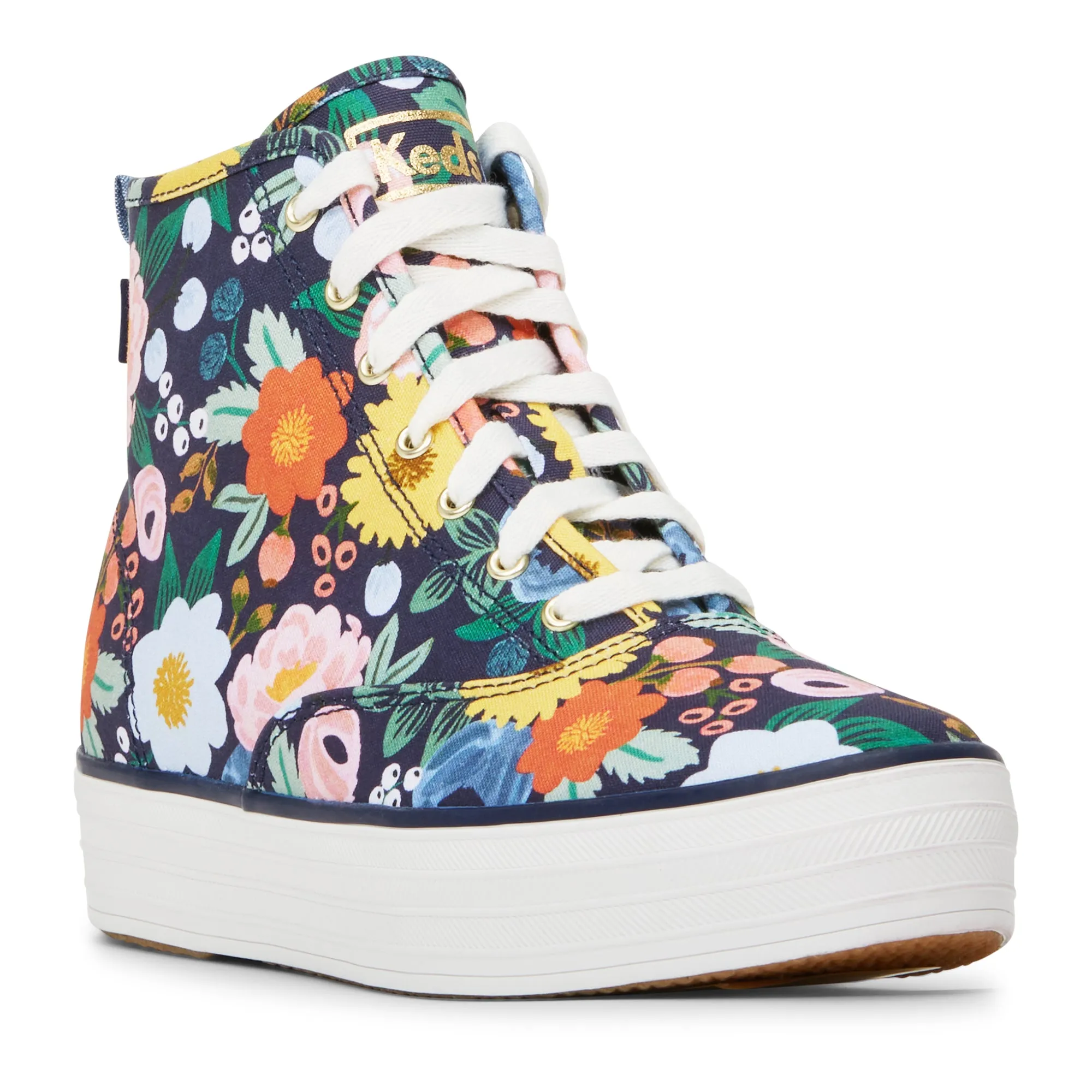 Women's Keds X Rifle Paper Co. The Platform Mid Vintage Blossom