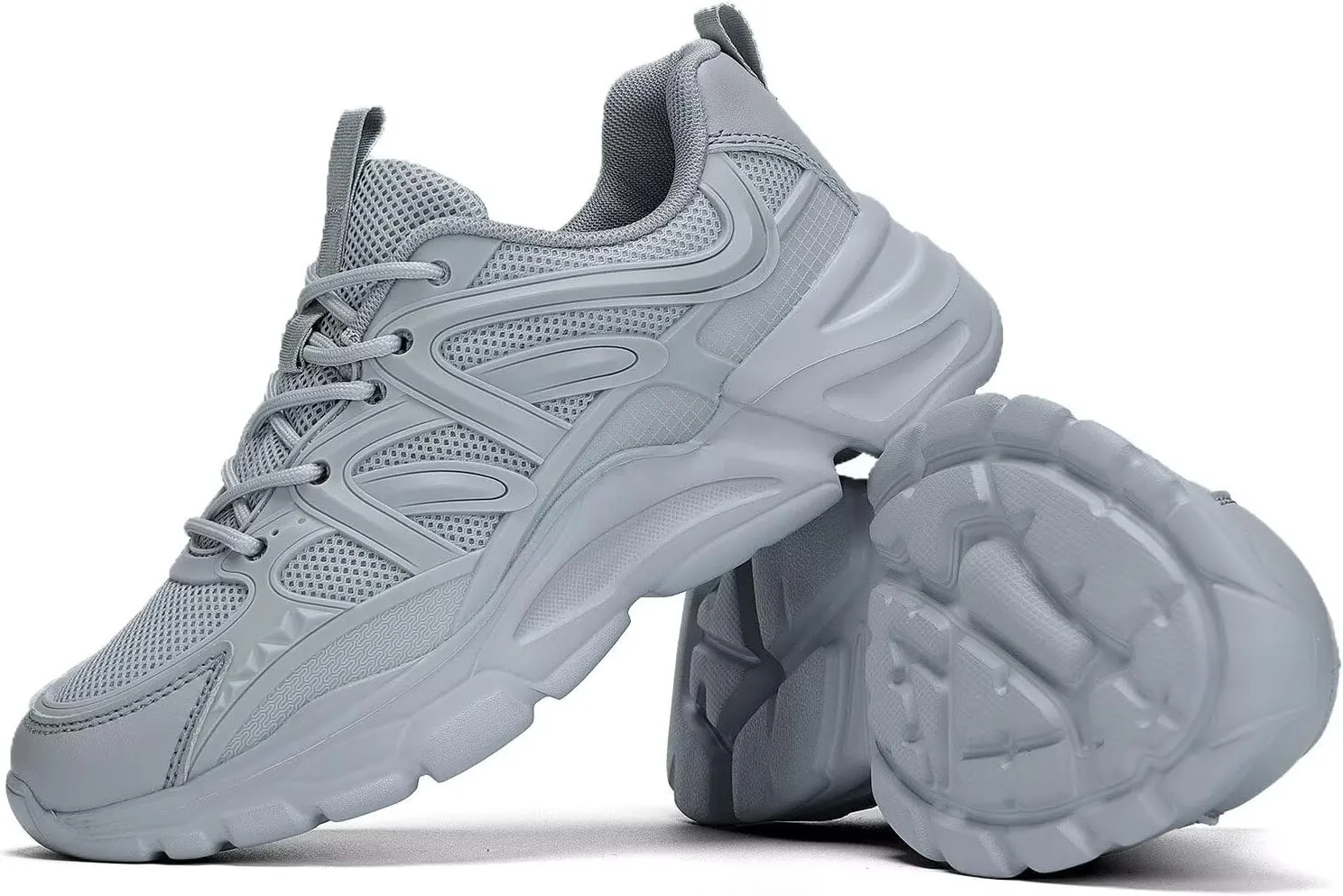 Womens Ladies Walking Shoes Fashion Running Sneakers Casual Comfor Lightweight Breathable Soft Sole Gym Tennis Work