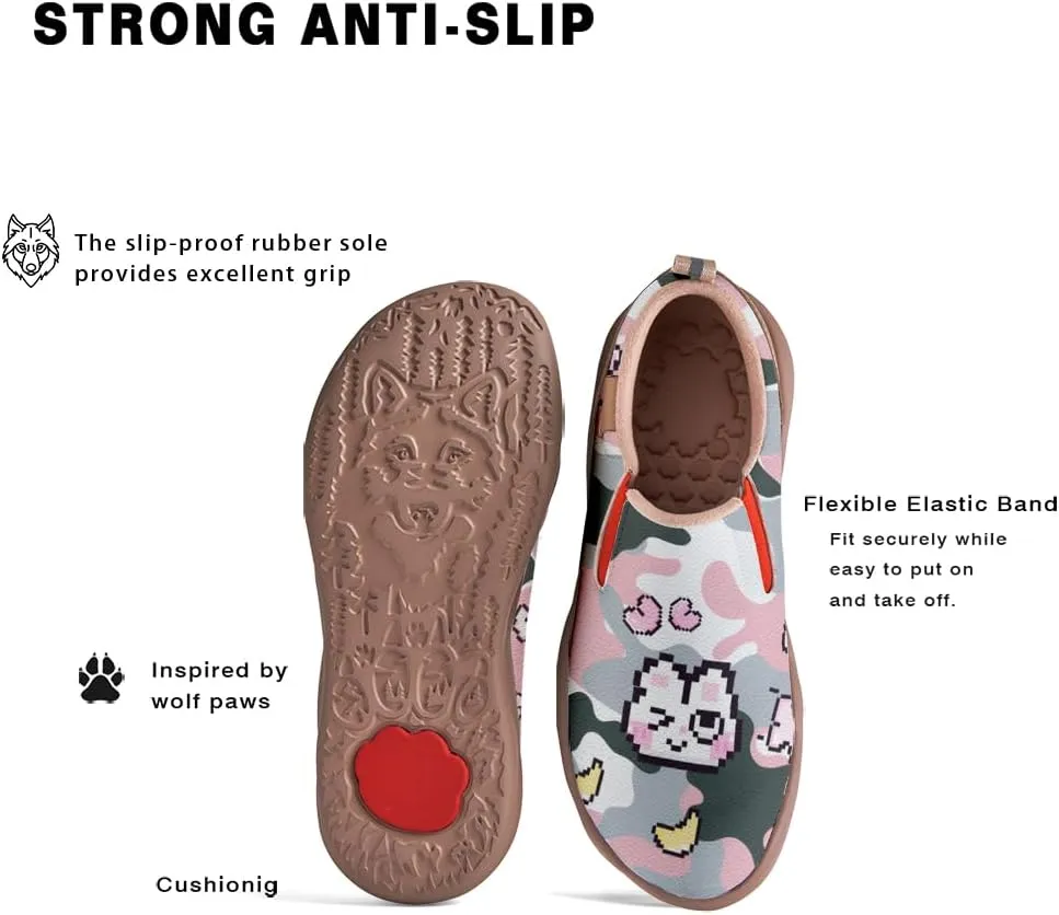 Women's Loafers Painted Travel Shoes Slip On Walking Shoes Casual Lightweight Comfort Fashion Sneaker