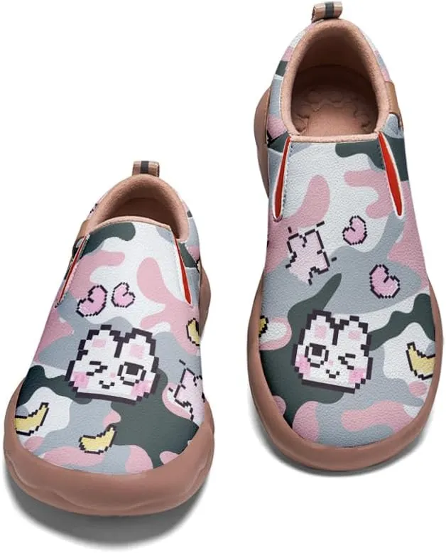 Women's Loafers Painted Travel Shoes Slip On Walking Shoes Casual Lightweight Comfort Fashion Sneaker