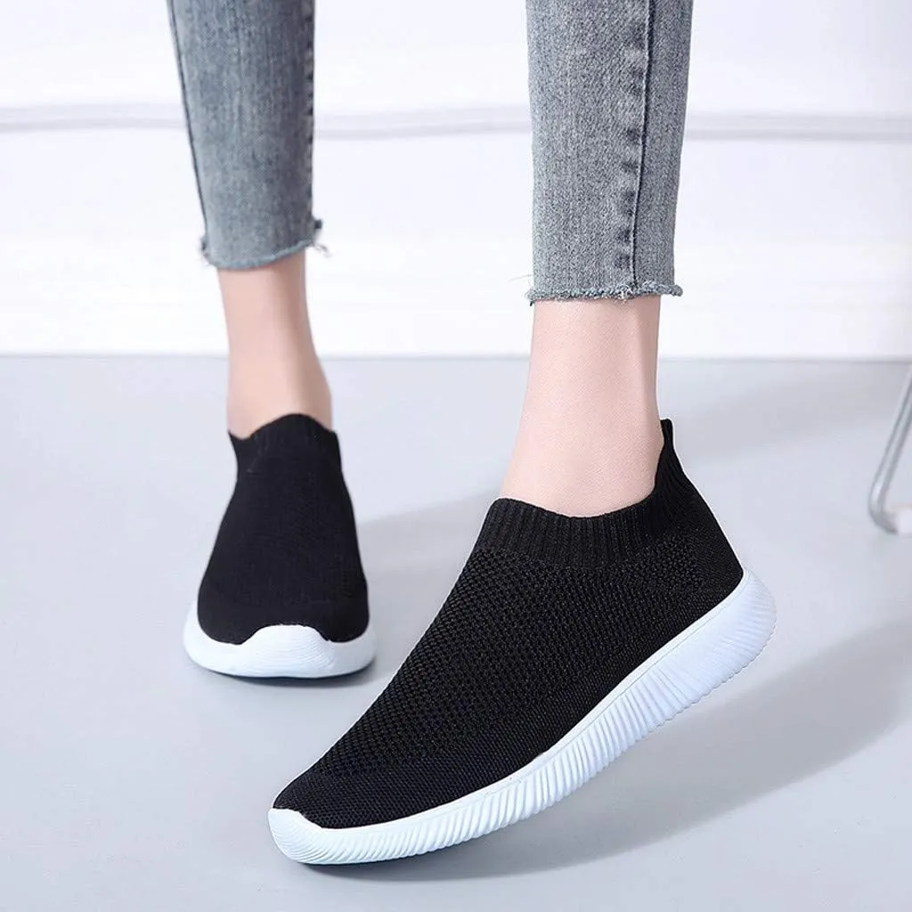 Womens Running Shoes Lightweight Tennis Shoes Non Slip Mens Dress Shoes Slip On White Casual Shoes Waterproof Sneakers Steel Toe Tennis Shoe Casual Loafers