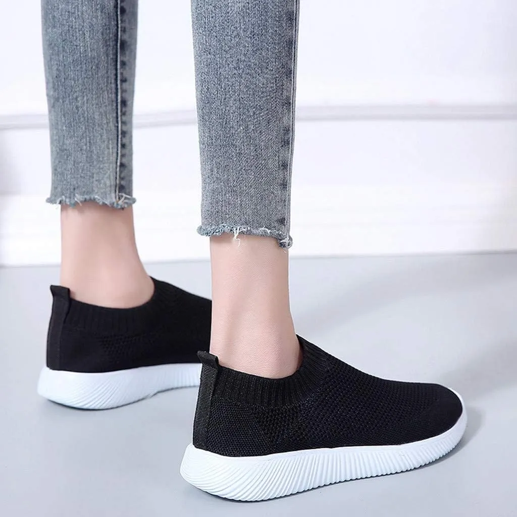 Womens Running Shoes Lightweight Tennis Shoes Non Slip Mens Dress Shoes Slip On White Casual Shoes Waterproof Sneakers Steel Toe Tennis Shoe Casual Loafers