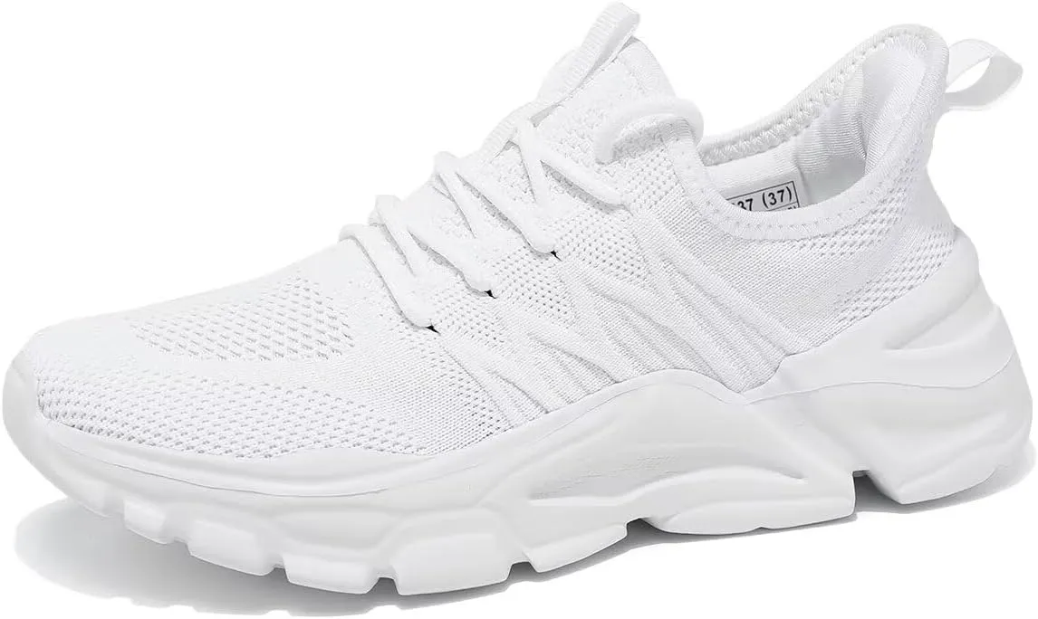 Women's Walking Shoes Lightweight Breathable Mesh Upper Casual Jogging Shoes Ladies Tennis Shoes Workout Footwear Non-Slip Gym Sneakers for Women