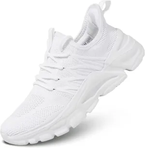 Women's Walking Shoes Lightweight Breathable Mesh Upper Casual Jogging Shoes Ladies Tennis Shoes Workout Footwear Non-Slip Gym Sneakers for Women