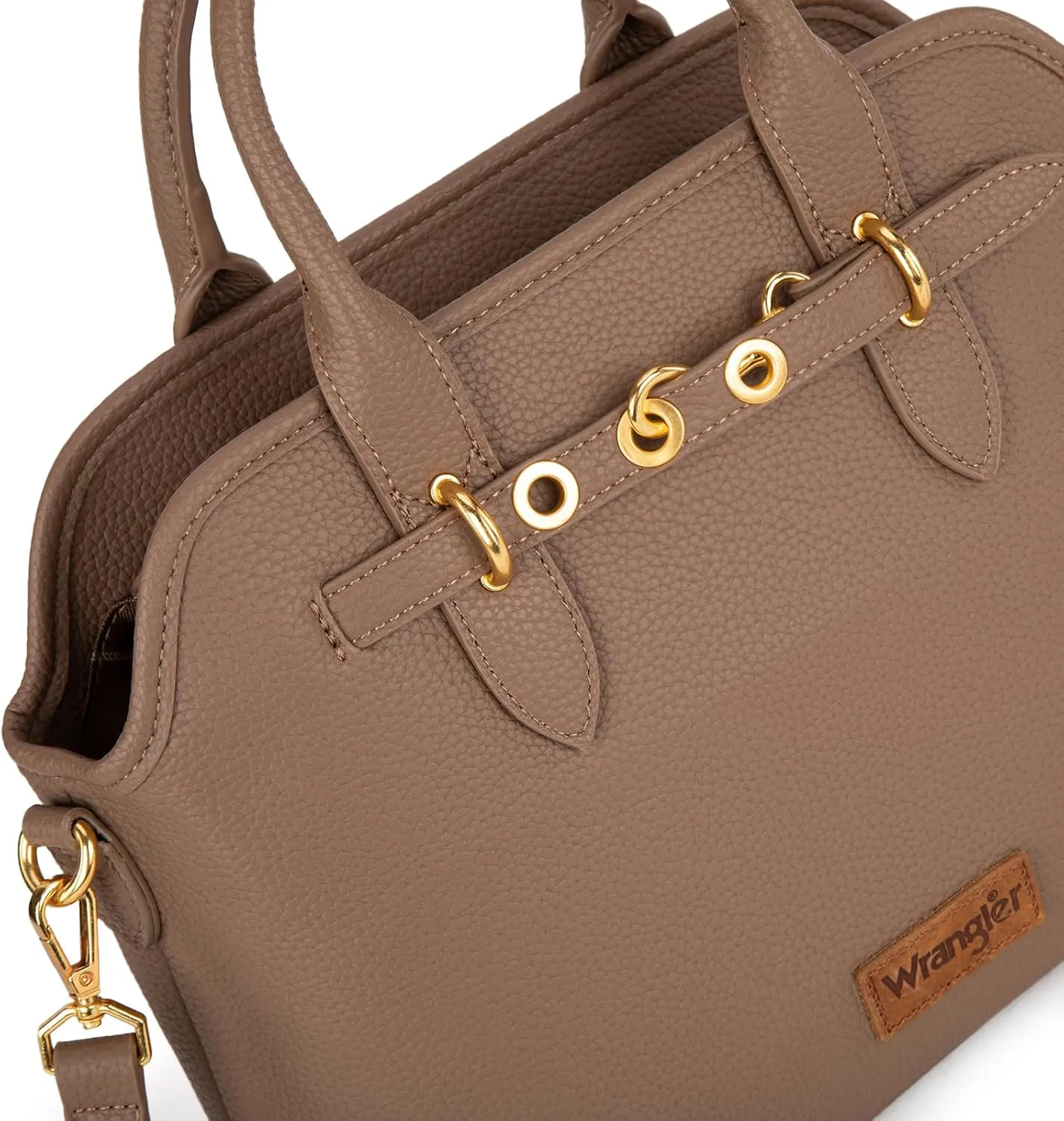 Wrangler Tote Bags for Women Medium Crossbody Purse for Ladies Soft Designer Top-handle Handbags