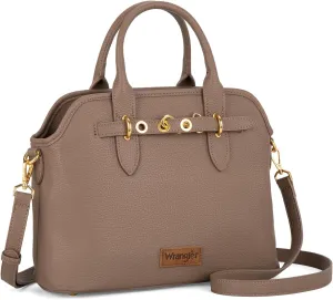 Wrangler Tote Bags for Women Medium Crossbody Purse for Ladies Soft Designer Top-handle Handbags