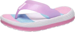 ZSpzx Summer Comfortable Flat Women's Sandals Platform Flip Flops For Women Cushioned Footbed Thong Soft Foam Insole Comfort Arch Support Casual Slides Non Slip Shoes for Yoga Indoor Outdoor